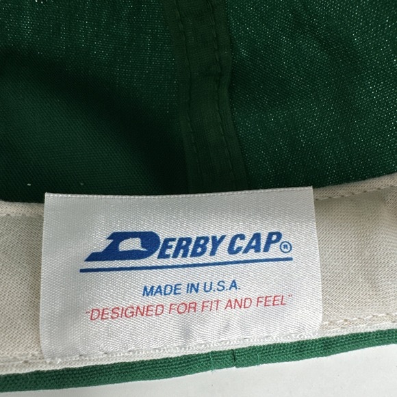 Vtg Augusta National Golf Rope Derby Hat Cap 90s Made In USA Green One Size - Picture 7 of 8